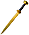 Gaming Competition Sword (Gold)